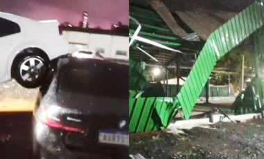 Simepar descarta, até o momento, sinais de tornado após temporal
