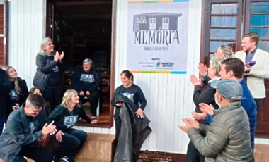 Comunidade da Seção Jacaré inaugura Casa da Memória Hugo Nesi