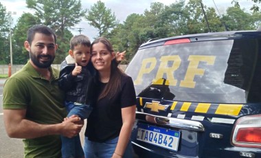 PRF salva criança de 3 anos após engasgamento com bala na BR-277