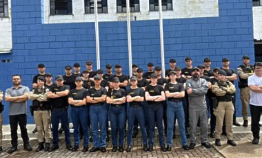 Alunos do Curso de Formação de Praças do 21º BPM realizam visita técnica à Penitenciária