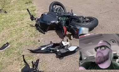 Motociclista de 38 anos morre após grave acidente na PR-483