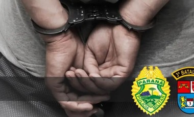 Polícia Militar prende homem após denúncia de violência doméstica