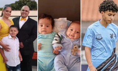 Família morre após grave colisão entre carro e caminhão na PR-170