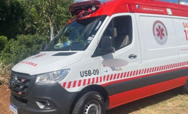 Adolescente fica gravemente ferido após choque elétrico com cabo de alta tensão