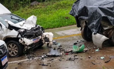 Mulher morre em grave acidente na PRC-280
