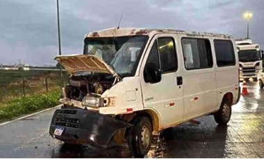 𝗩𝗮𝗻 𝗲 𝗰𝗮𝗺𝗶𝗻𝗵ã𝗼 𝘀𝗲 𝗲𝗻𝘃𝗼𝗹𝘃𝗲𝗺 𝗲𝗺 𝗮𝗰𝗶𝗱𝗲𝗻𝘁𝗲 𝗻𝗮 𝗕𝗥-𝟭𝟲𝟯