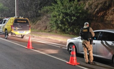 Polícia Militar emite 40 notificações durante Operação Lei Seca