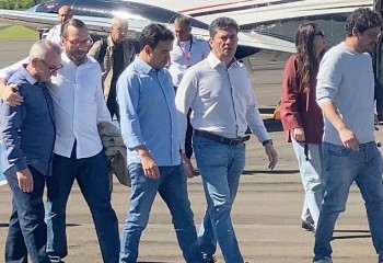 Sérgio Moro passa por Francisco Beltrão durante agenda no Sudoeste