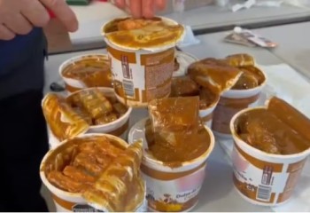 Receita Federal encontra ampolas de tirzepatida escondidas em doce de leite em ônibus apreendido
