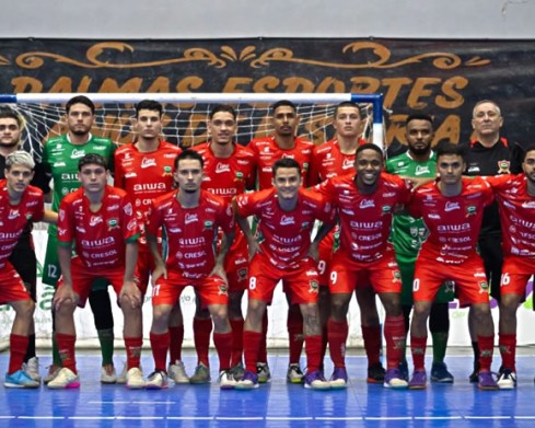 Palmas Futsal enfrenta Itaipulândia fora de casa nesta terça pela Copa União