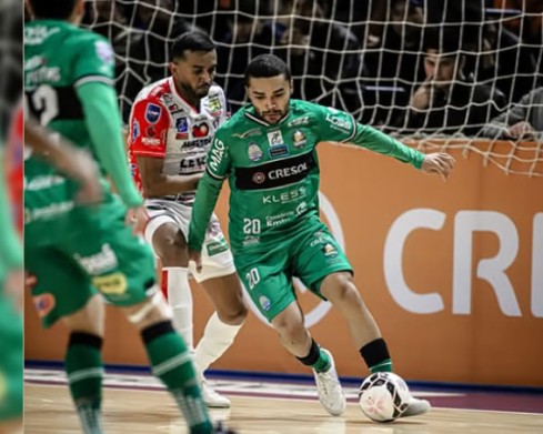 Marreco sofre virada do Cascavel e segue sem pontuar na Liga Nacional de Futsal 2026