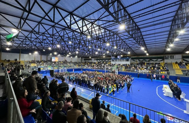 Jogos Escolares iniciam com cerimônia no Arrudão e disputas em mais oito locais