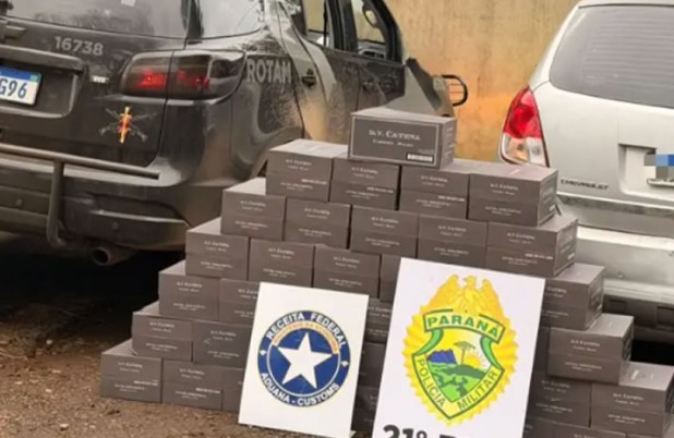 Operação conjunta apreende 40 caixas de vinho sem desembaraço aduaneiro