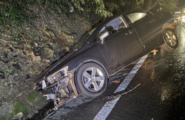 Homem morre em acidente na PR-182 e outras quatro pessoas ficam feridas