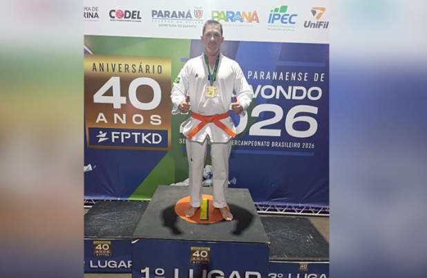 Policial penal de Francisco Beltrão garante vaga em competição nacional de Taekwondo