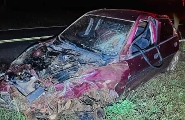 Homem de 36 anos morre após capotamento na PR-886