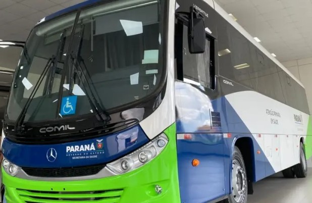 Município recebe novo ônibus para a Saúde