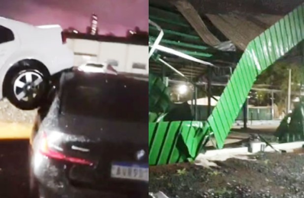 Simepar aponta microburst como causa dos fortes ventos