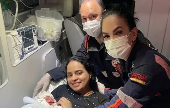 Atuação rápida do SAMU garante nascimento seguro de bebê dentro de ambulância