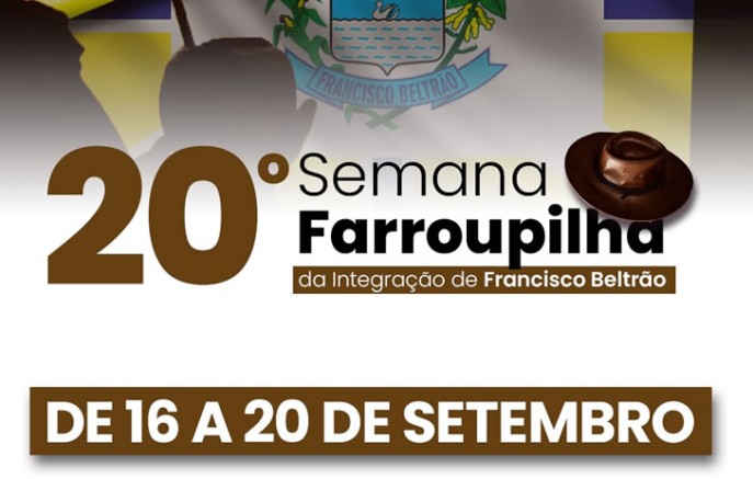 Município prepara 20ª Semana Farroupilha da Integração com atrações nacionais