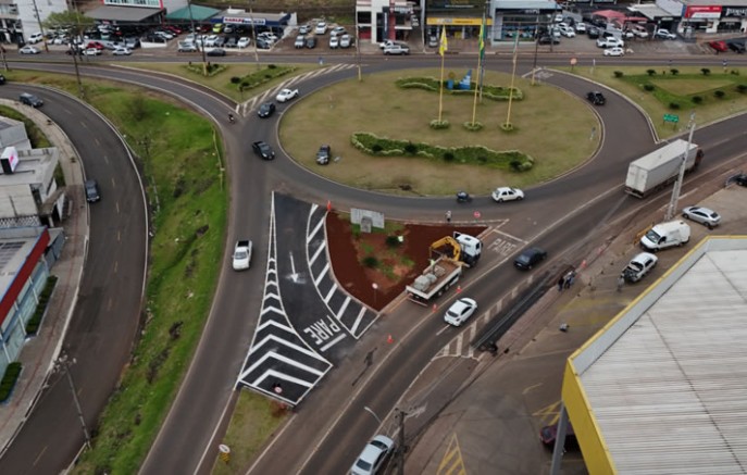 Novo acesso é liberado no Trevo da Cidade Norte