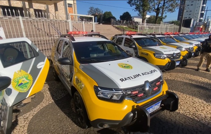 Francisco Beltrão sedia entrega de mais de 50 viaturas e equipamentos para forças de segurança do Sudoeste