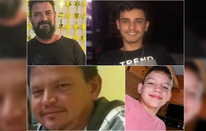 Colisão frontal na PRC-280 mata dois pais e dois filhos em Palmas