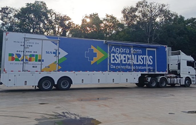 Carreta de exames por imagem vai atender pacientes de 27 municípios da região em Francisco Beltrão