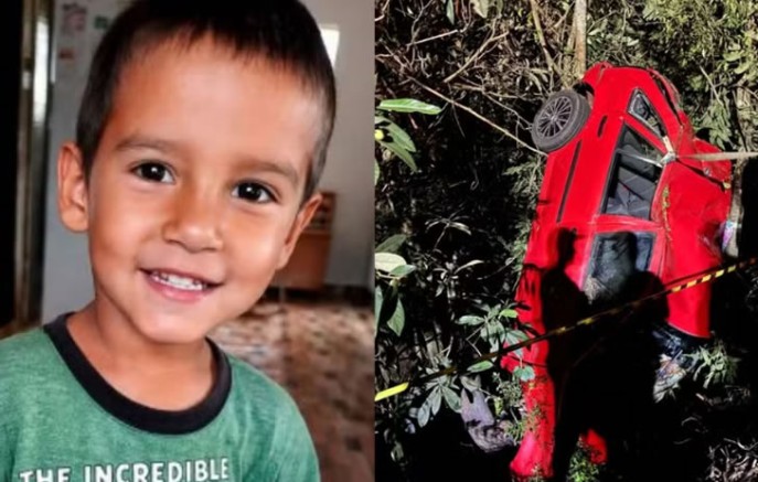 Menino de 7 anos é identificado após morrer em acidente na PR-493