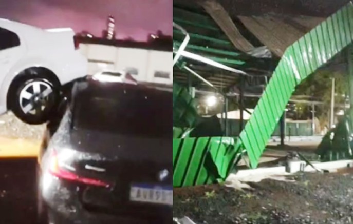 Simepar aponta microburst como causa dos fortes ventos