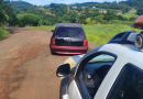 Polícia Militar recupera veículo furtado em estrada rural