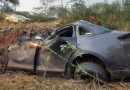 Capotamento registrado na PR-475 deixa jovem ferido