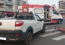 Ciclista de 25 anos fica ferido em colisão com caminhonete em Marmeleiro