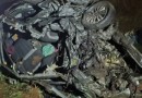 Acidente gravíssimo na PR-180 mata cinco pessoas da mesma família