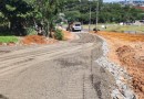Nova etapa da obra de acesso ao Jardim Itália avança na Avenida Natalino Faust