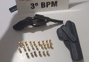 Homem é preso por porte ilegal de arma após disparos