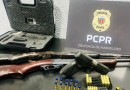 Três armas são apreendidas e um homem é detido, em Renascença