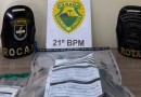 Polícia Militar apreende um quilo de crack escondido em para choque de carro