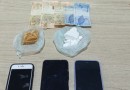 BPFRON preende cocaína e crack durante abordagem no centro da cidade