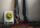 Polícia Militar prende dois homens por caça ilegal em área rural