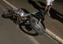 Motociclista fica ferido em acidente em Beltrão