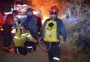 Bombeiros levam mais de 10 horas para combater incêndio em vegetação