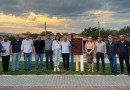 Cleber inaugura praça no Terra Nossa