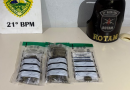 ROTAM prende dupla por tráfico de drogas