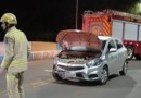 Carro colide contra ponte após falha mecânica no bairro Cristo Rei