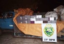 Caminhão carregado com vinhos argentinos é apreendido pela PM