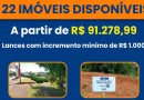 Prefeitura lança novo leilão de imóveis com 22 terrenos disponíveis