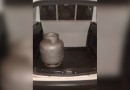 Homem chama a PM após botijão de gás ser deixado em sua casa