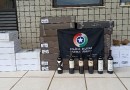 PM realiza apreensão de mais de R$50 mil em vinhos descaminhados