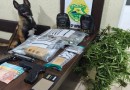Polícia Militar prende três homens por tráfico de drogas
